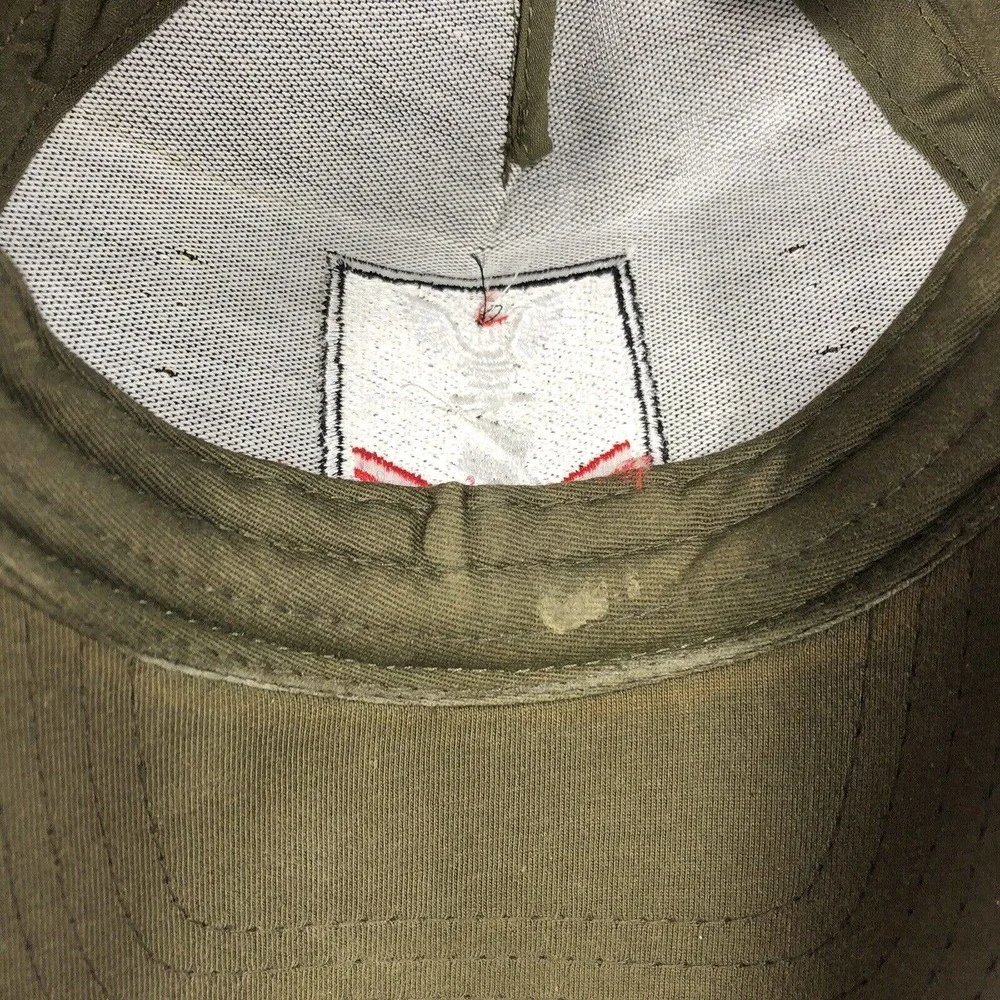 United States Navy Hat Cap by Otto Comfy Fit Green Adjustable One Size Fits Most